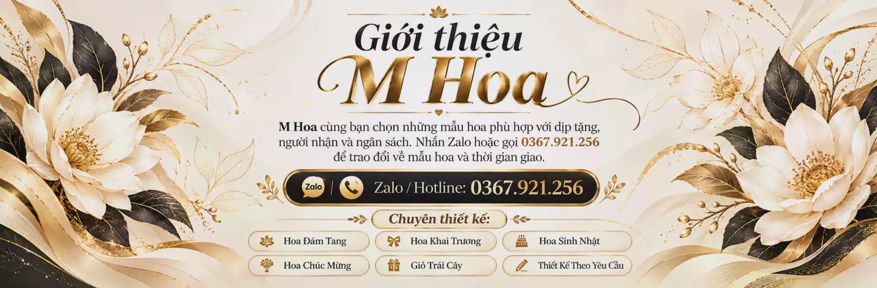 Ảnh bìa Shop hoa tươi Phường Tân An Đắk Lắk - Tư vấn mẫu hoa hợp ngân sách